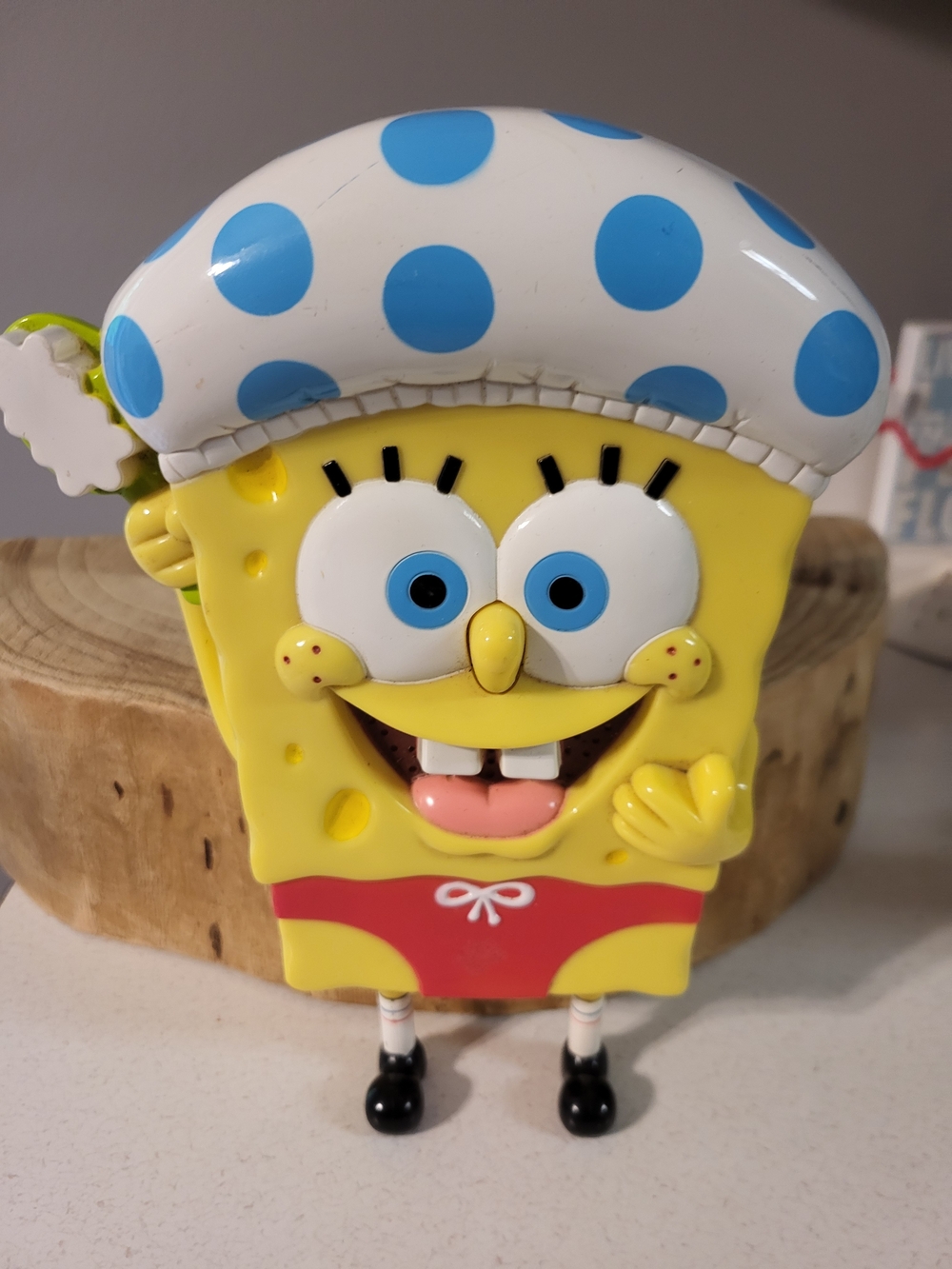 SpongeBob SquarePants Singing in the Shower Talking Toy 2004 Retro